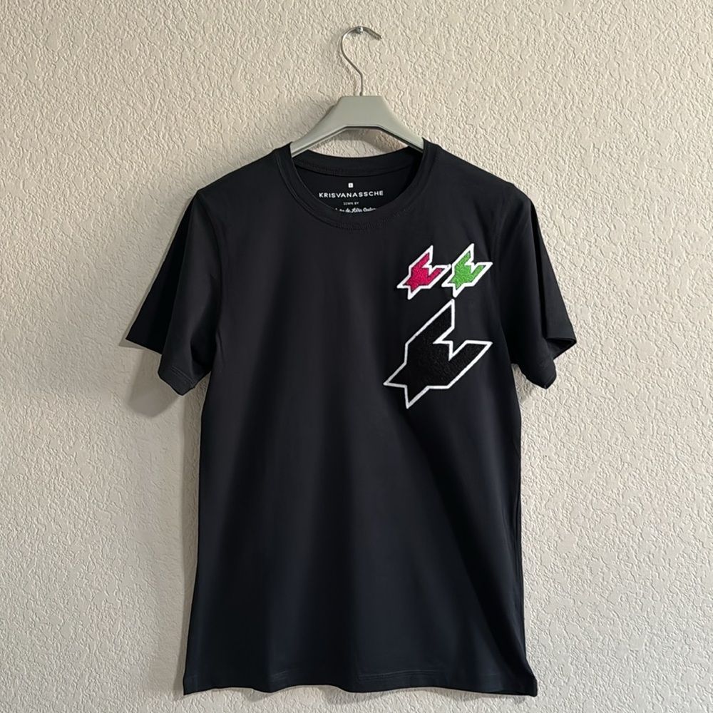 Krisvanassche Black Tee / Sewn by la Cabaña de Alta Costura Misericordia Small